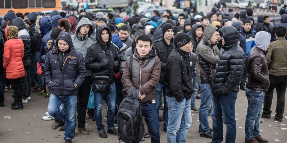 Мігранти, Центральна Азія