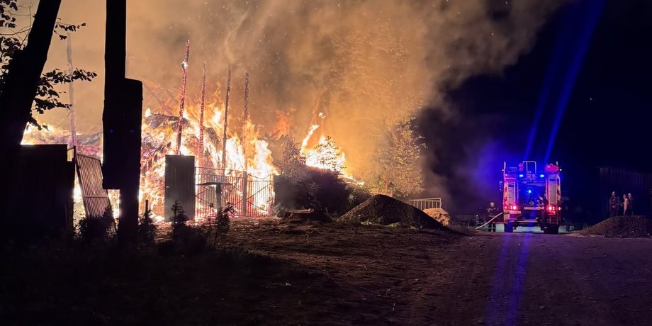 на пожежу замість рятувальників приїхало тцк