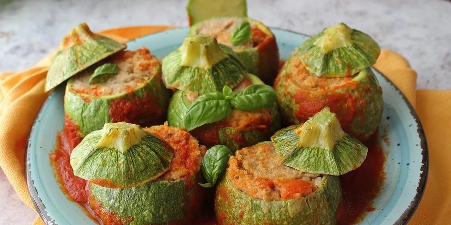 Фаршированные кабачки, Фаршированные кабачки рецепт, вкусные фаршированные кабачки