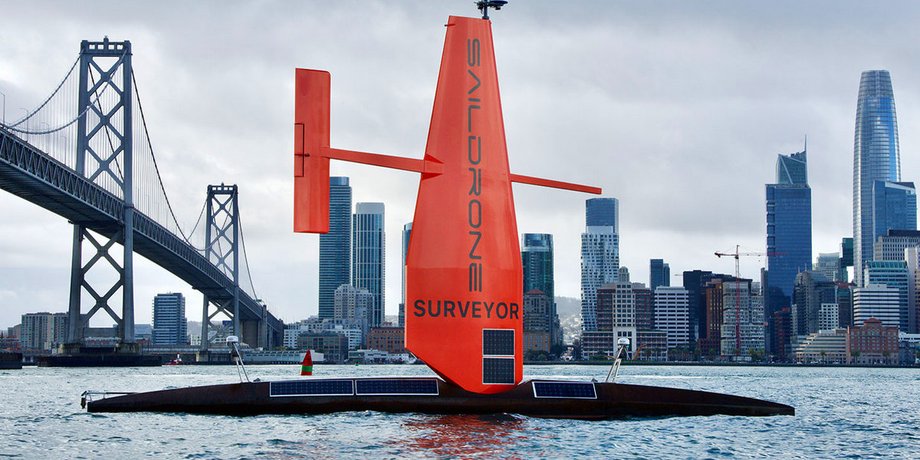 Saildrone, Explorer, морской дрон