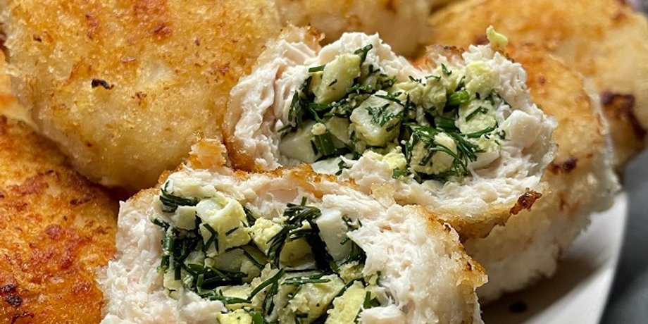курячі зрази, курячі зрази з начинкою