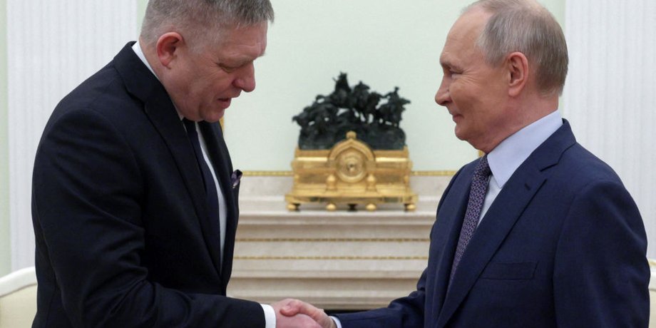 Роберт Фицо и Владимир Путин, Фицо Словакия, Фицо о газе РФ, Фицо транзит Украина, Словакия газ РФ, Фицо транзит Украина, Словакия газ РФ