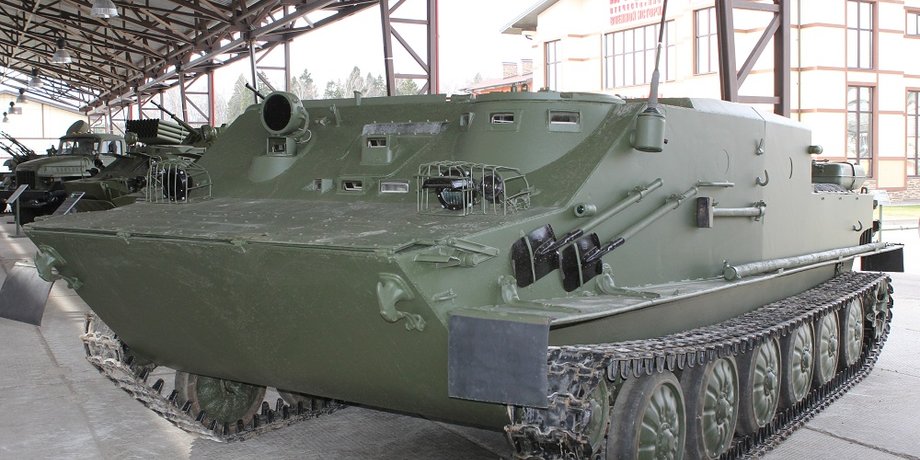 БТР-50, Россия, война, фото