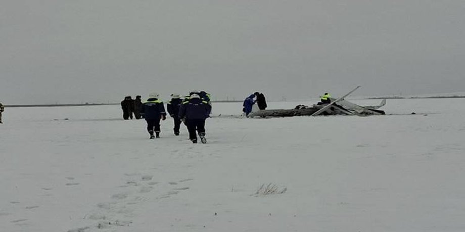 У Росії розбився легкомоторний літак із курсантами