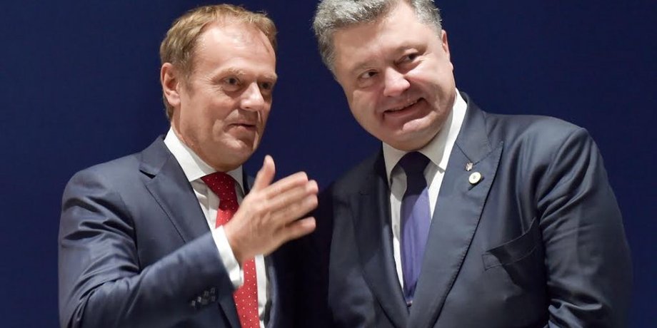 Дональд Туск и Петр Порошенко / Фото: Пресс-служба президента