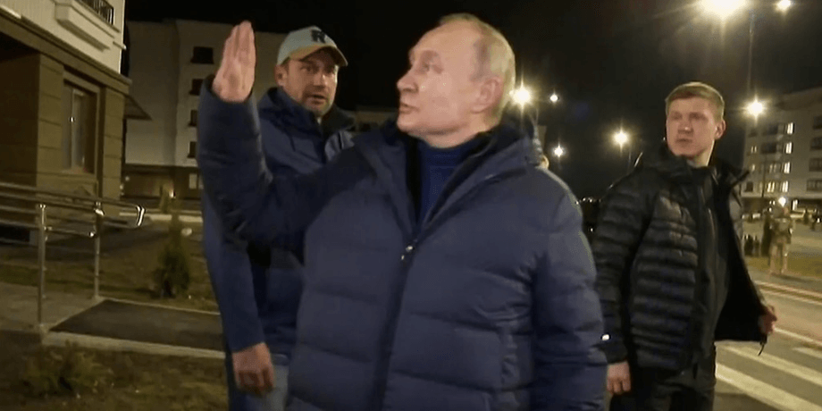 Путин в Мариуполе