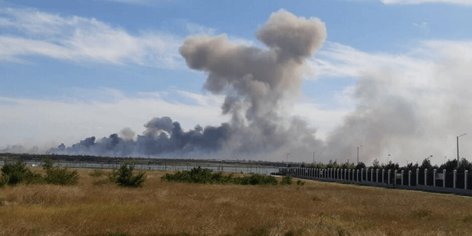 взрывы в Джанкое, взрывы в Крыму, взрывы на аэродромах, Воздушные силы, Юрий Игнат, аэродром "Саки", аэродром "Бельбек"
