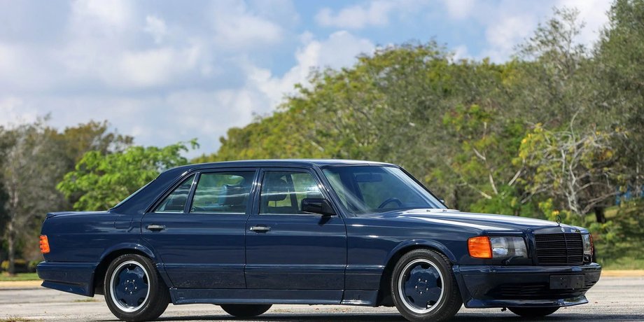 Mercedes W126, Mercedes W126 AMG, Mercedes 560 SEL, Mercedes 560 SEL AMG 6.0, седан Mercedes W126