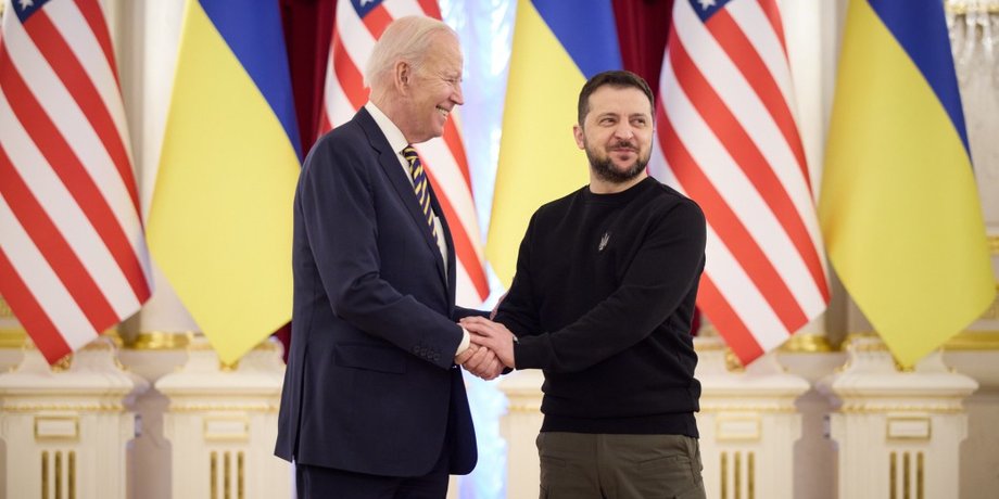 Джо Байден, Владимир Зеленский, США, Украина, финансирование, помощь, фото