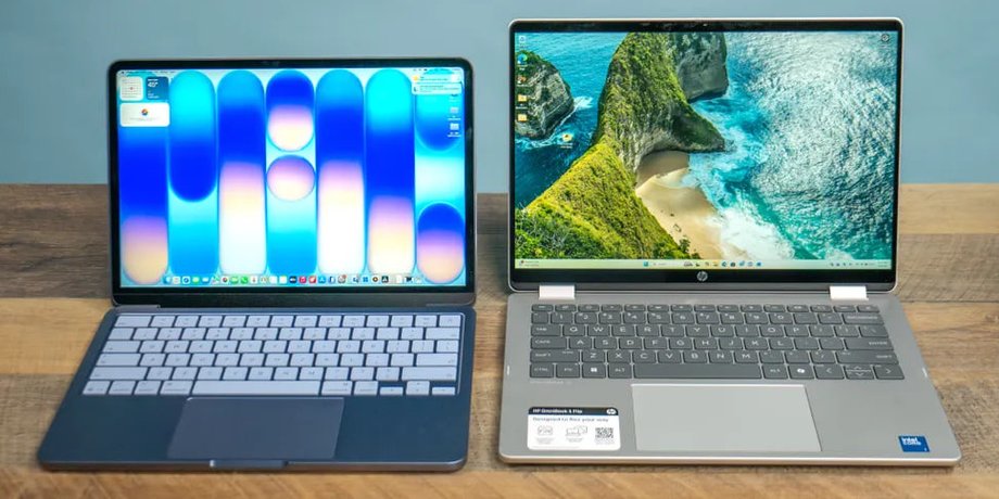 Apple MacBook Neo та HP Omnibook 5 Flip