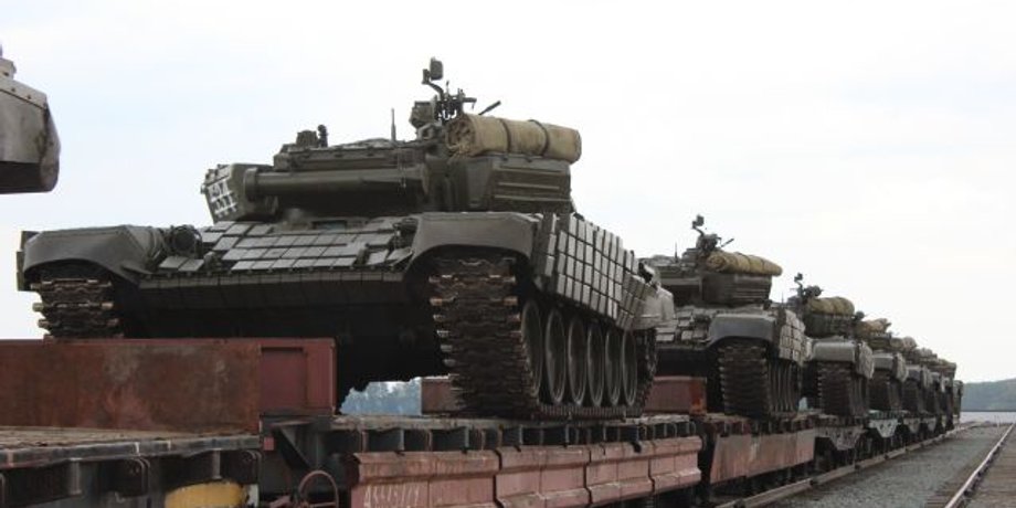 военная техника, армия РФ, железная дорога