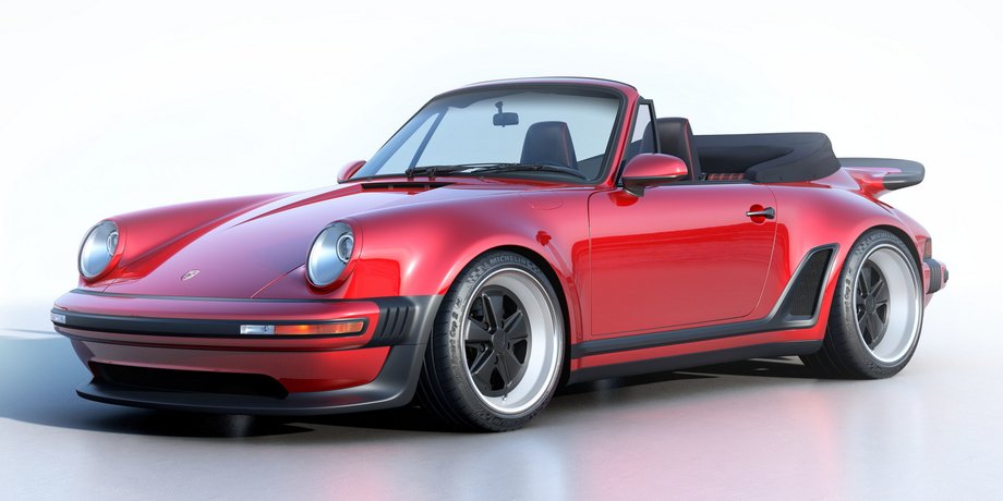 Singer Turbo Study, Porsche 911 Turbo 1986, Porsche 911 Turbo, Porsche 911, тюнинг  Porsche 911