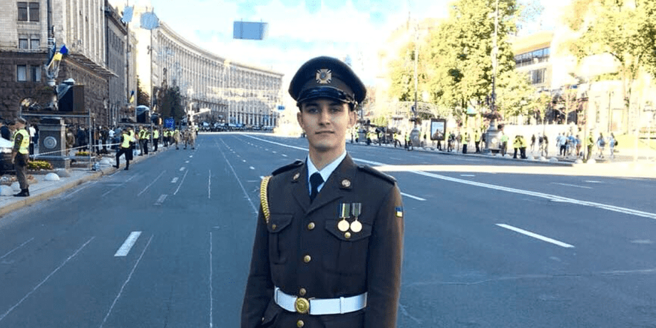 Павел Павлик в военной форме