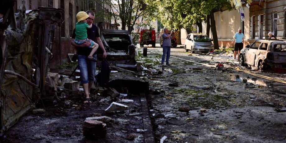 Последствия удара по Одессе ночью на 10 июня