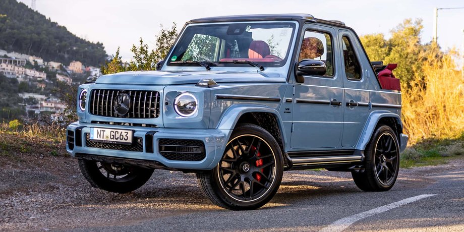 Новый Mercedes-AMG G63, Mercedes-AMG G63, тюнинг Гелендвагена, кабриолет Гелендваген