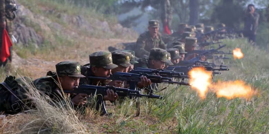 солдати Північної Кореї, солдати КНДР, військові КНДР, армія КНДР, північнокорейські солдати