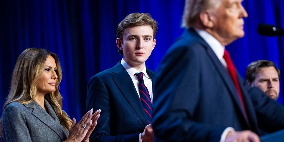 дональд трамп, гарвард, бэррон трамп