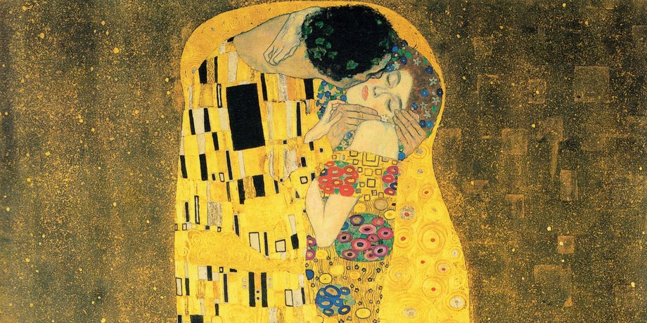 ґустав клімт, картина клімта, "Поцілунок" Клімта, анатомія шедевра