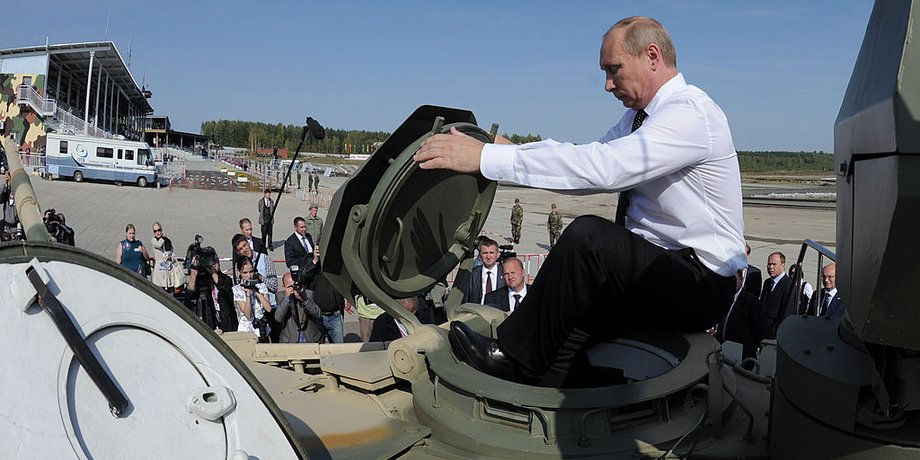 Путін, танк, суперзброя Путіна, Російський ВПК