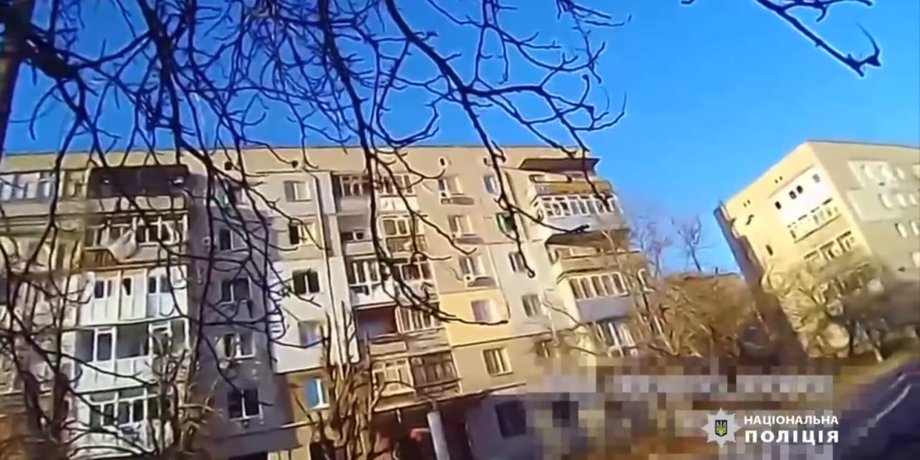 новини херсонщини, поліція, дрон, правохоронці, БпЛА