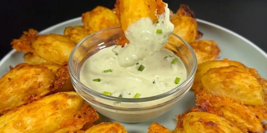 картофель, картофель в духовке, еда