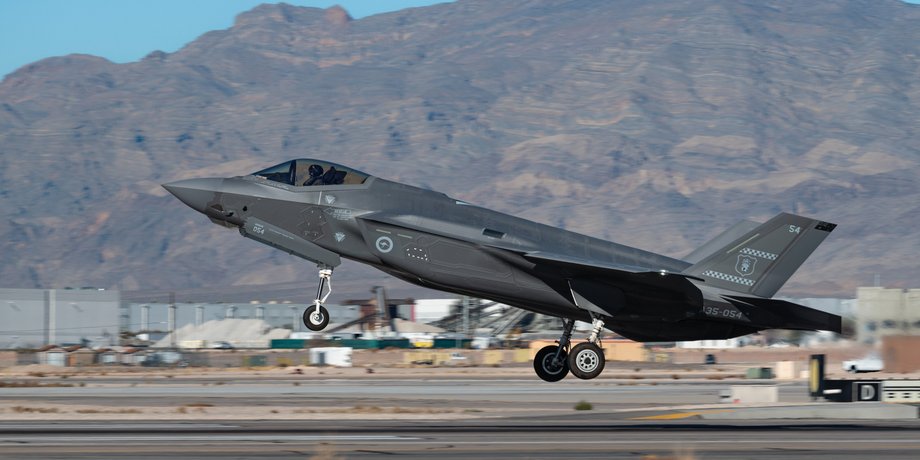F-35 на навчаннях у Неваді