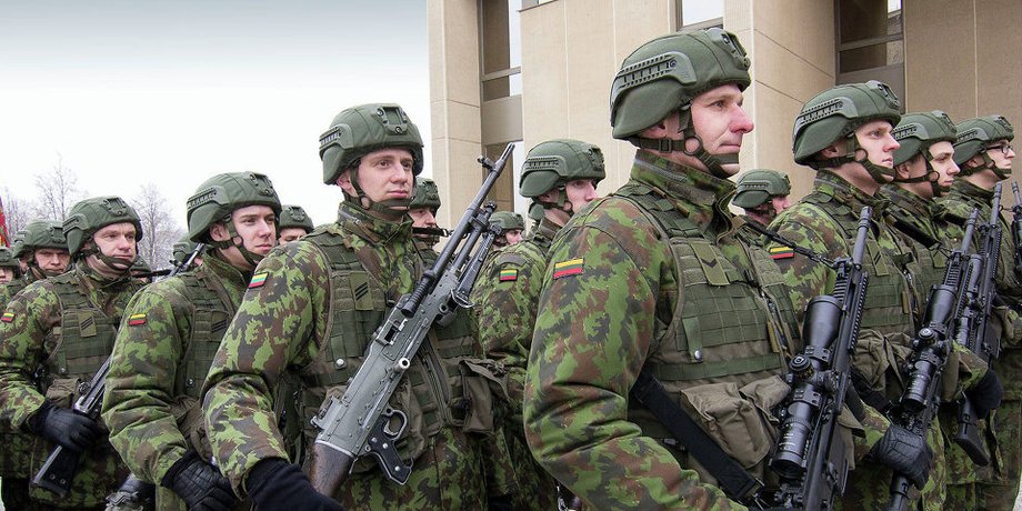Литовские военные / Фото: Baltnews