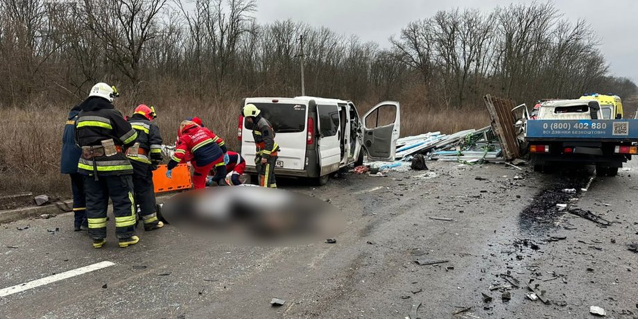 Авария в Харьковской области
