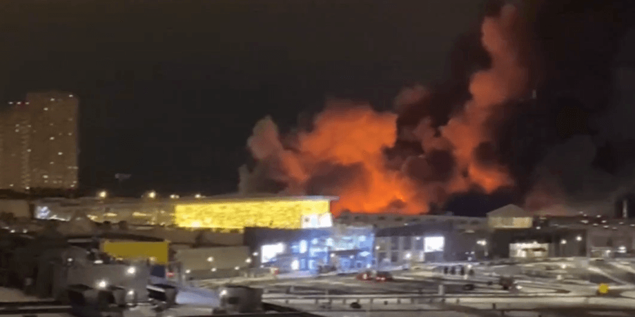 Москва, пожар, взрывы, Россия, торговый центр, видео, возгорание