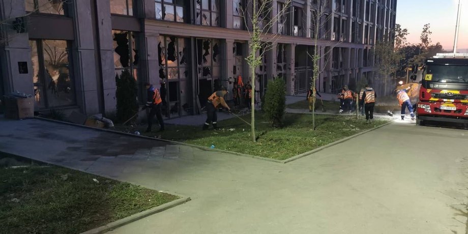 Дніпро жк, обстріл, ракета, пошкоджений жк, багатоповерхівка дніпро