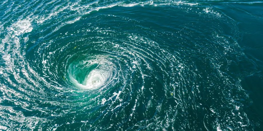 водоворот, водоворт в океане