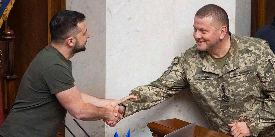 отставка генерала Залужного, встреча Зеленского и Залужного, кадровые изменения в ВСУ, указ президента