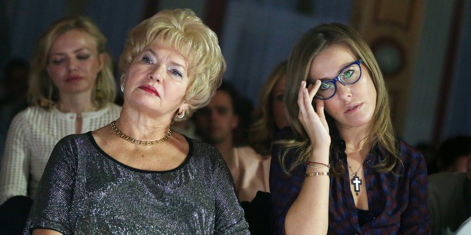 ксения собчак, ксения собчак мать, людмила нарусова, собчак мать, жена собчака, бегство из россии