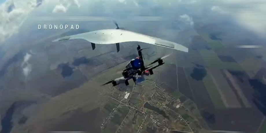 Дрон-перехоплювач, зенітний дрон, Supercam, фото