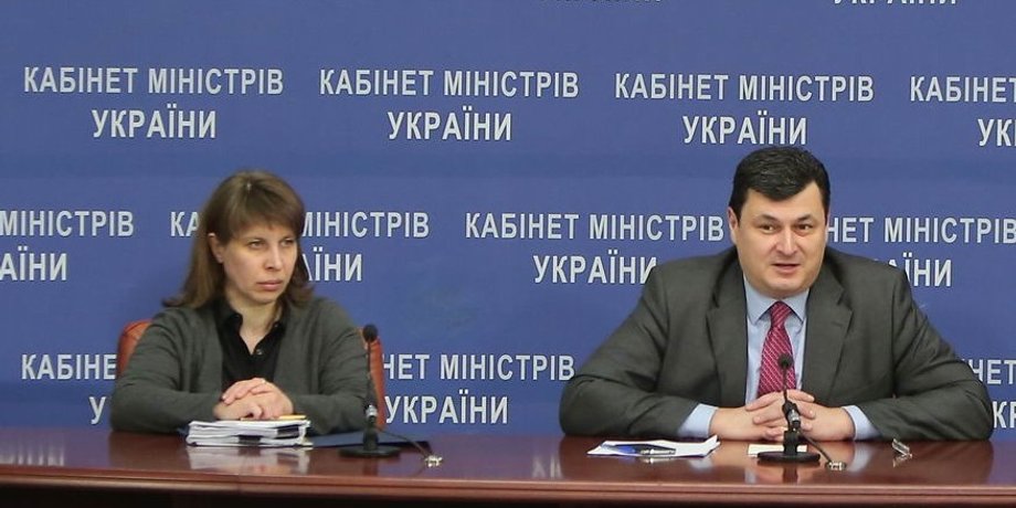 Алена Терещенко и Александр Квиташвили / Фото пресс-службы правительства