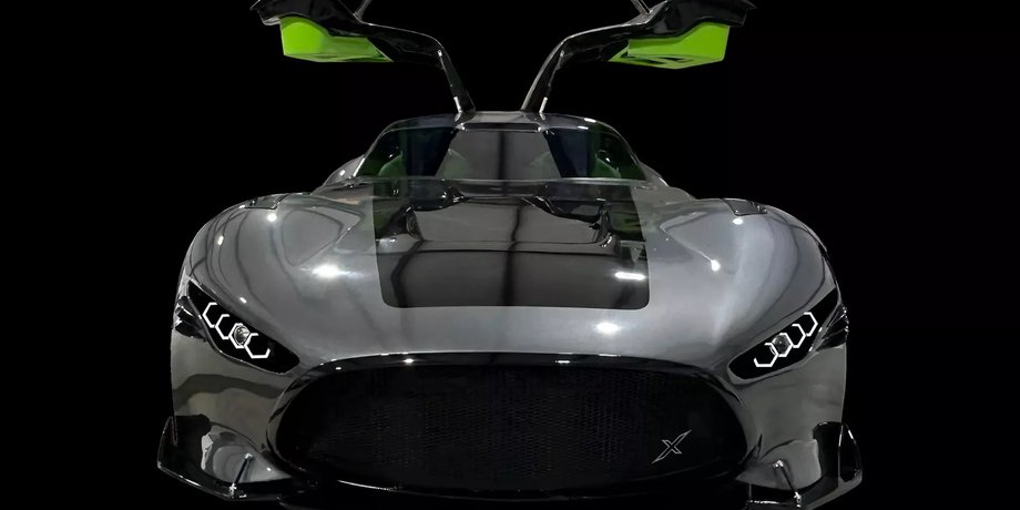 Erebos-X, Авто, Автомобили, Крыло чайки, Двери, Концепт, Суперкар, Новинки, Mercedes, Продажа, Видео, Фото