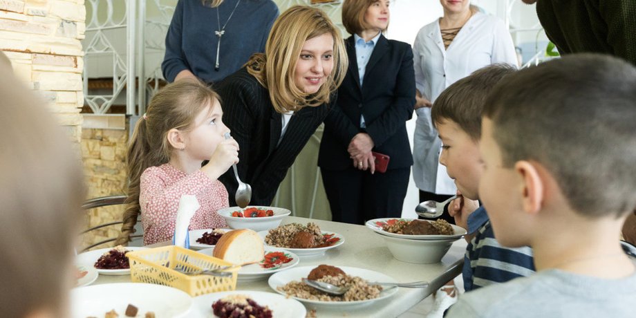 Новая система питания в школах, Елена Зеленская, реформа школьного питания