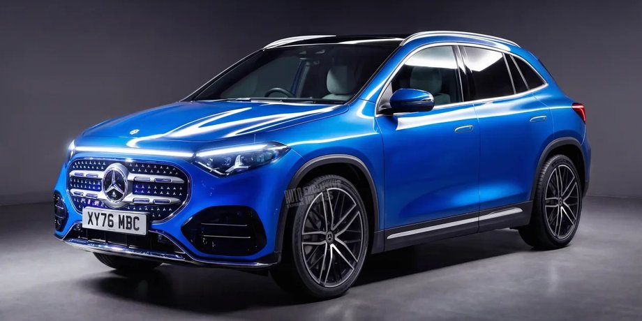 новий Mercedes GLA