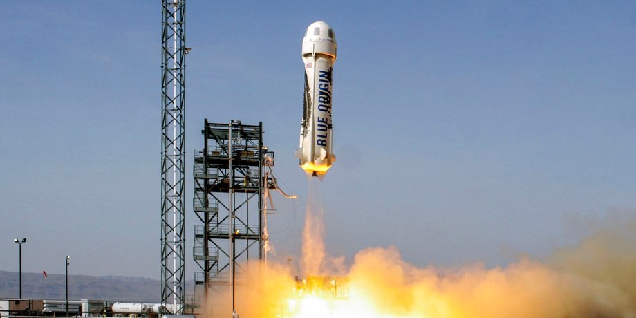 blue origin, космічний туризм, туристи в космосі, New shepard