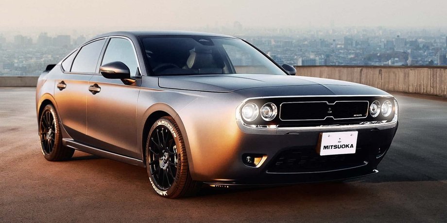 honda civic mitsuoka, Honda Civic, тюнінг Honda Civic, Dodge Challenger, Mitsuika M55