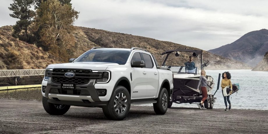 Ford Ranger Plug-in Hybrid, Ford Ranger, новый Ford Ranger, пикап Ford, гибрид Ford