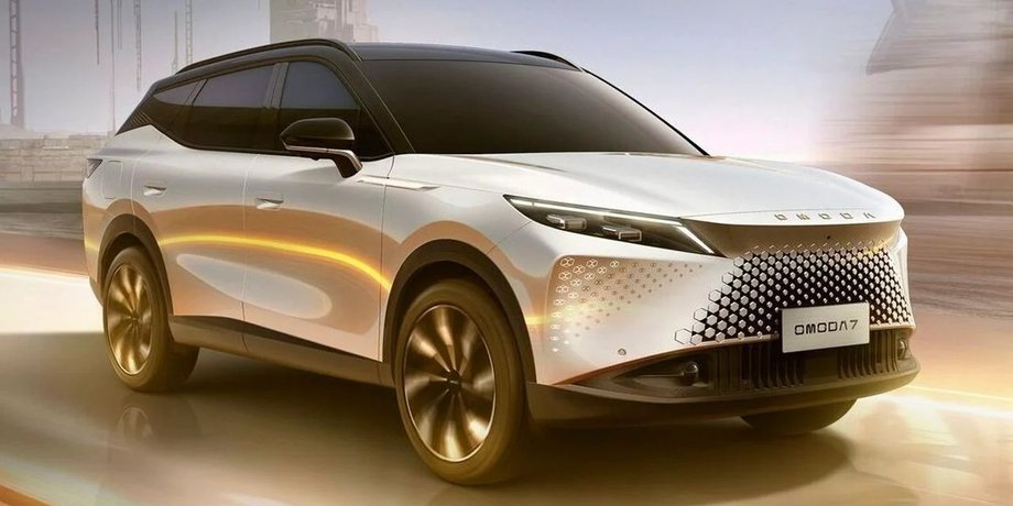Omoda 7, Chery Omoda 7, Chery Omoda, новый Omoda 7, кроссовер Omoda 7, Chery Omoda 7