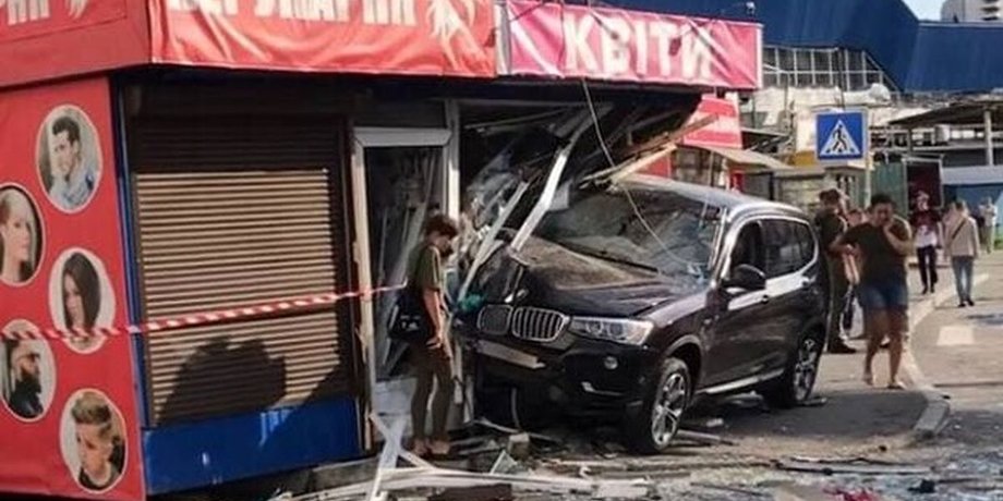 Киев, Позняки, ДТП,