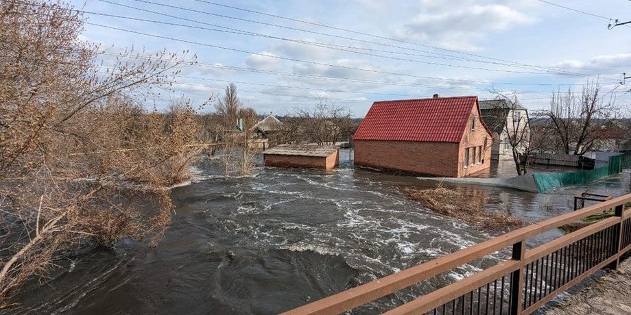краматорск наводнение, прорыв дамбы краматорск, краматорск эвакуация