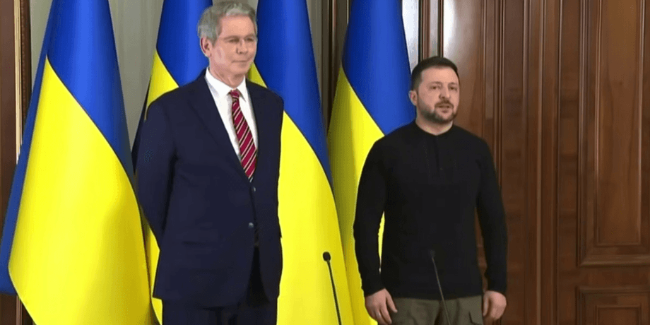 Скотт Бессент, Владимир Зеленский
