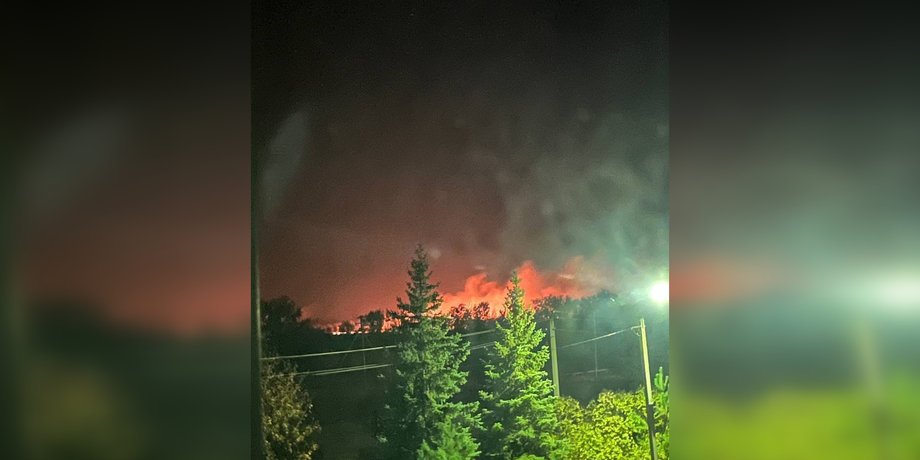 пожежа у Балаково після атаки дронів 14 жовтня