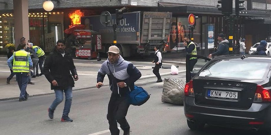 Теракт в Стокгольме / Фото: aftonbladet.se