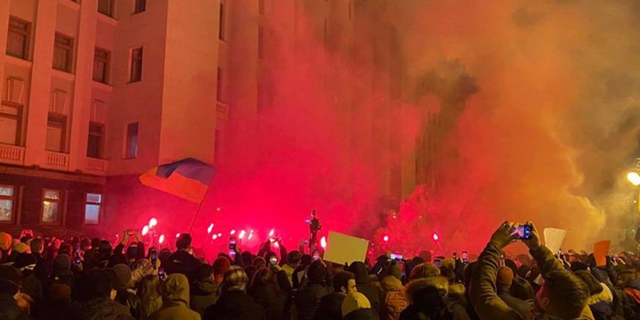 Слуга народа, Верховная Рада, Сергей Стерненко, Вандализм, Правоохранители, Протест
