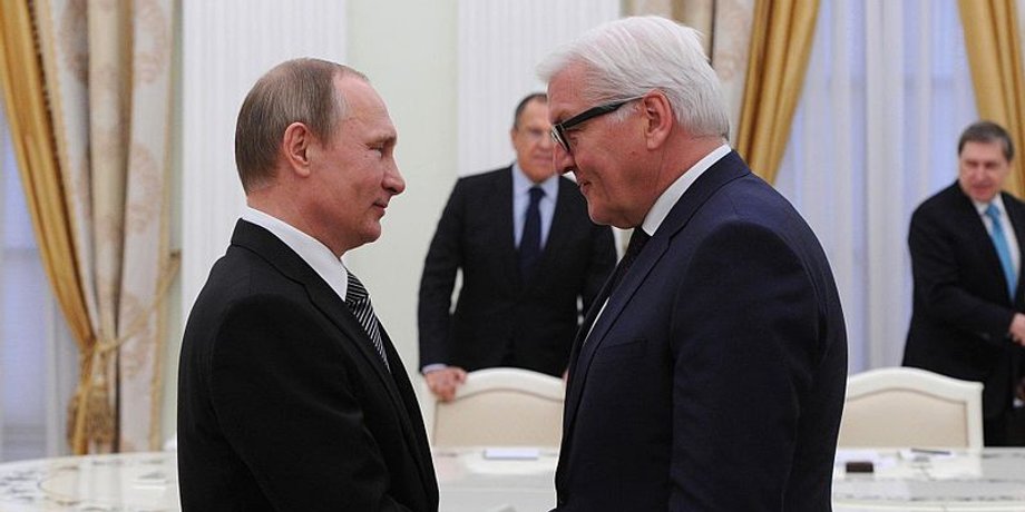 Володимир Путін, Франк-Вальтер Штайнмаєр
