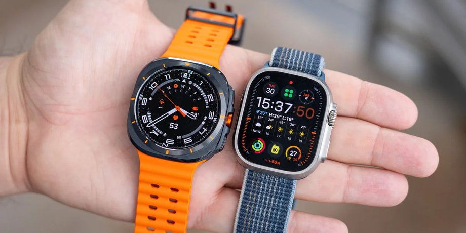 Galaxy Watch и Apple Watch Samsung Galaxy Watch и Apple Watch